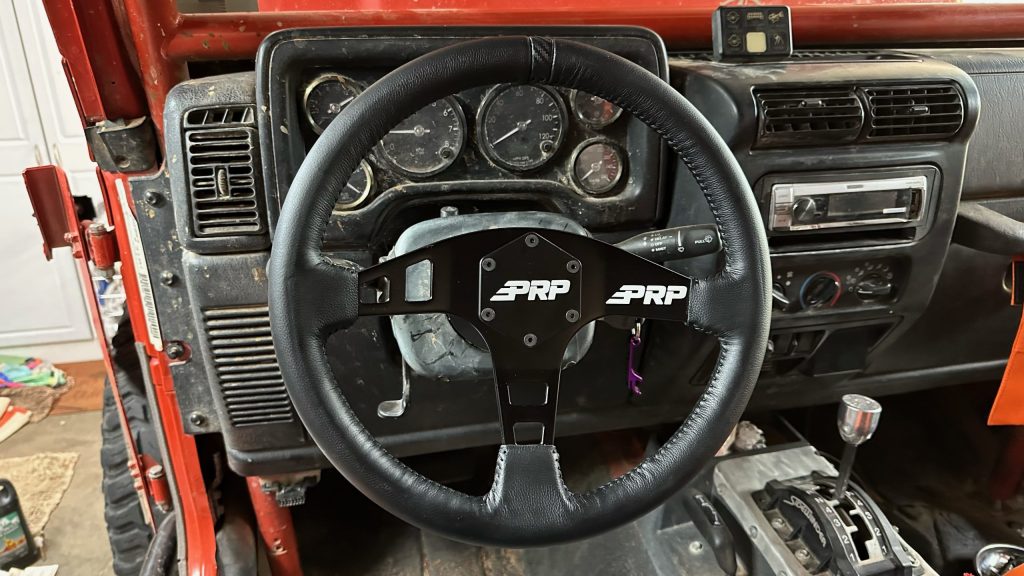 PRP Steering wheel and Genright Adapter Install